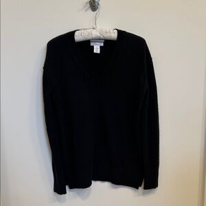 Nordstrom Signature Black Cashmere Sweater